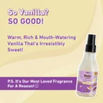 Vanilla Vibes Body Mist by Plum BodyLovin'-150ml - Image 6