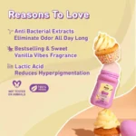 Vanilla Vibes Deodorant Roll On by Plum BodyLovin' - Image 4