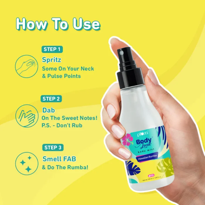 Hawaiian Rumba Body Mist by Plum BodyLovin'-150ml - Image 6