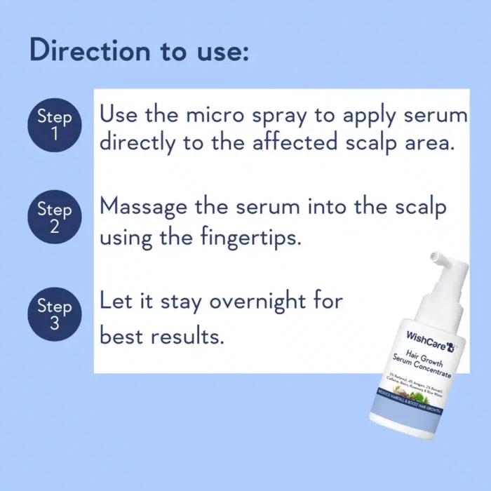 WishCare Hair Growth Serum-30ml - Image 8