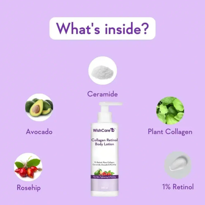 WishCare Collagen 1% Retinol Body Lotion - Image 2