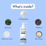 WishCare Multi-Peptide Anti Hairfall Shampoo | With Rosemary - Image 2