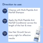 WishCare Multi-Peptide Anti Hairfall Shampoo | With Rosemary - Image 6