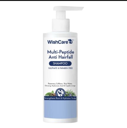 WishCare Multi-Peptide Anti Hairfall Shampoo | With Rosemary