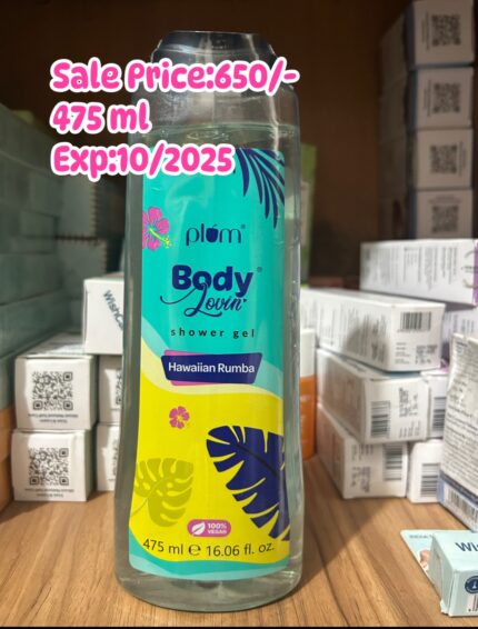 Hawaiian Rumba Shower Gel by Plum BodyLovin' 475ml ‼️‼️Exp-10/25‼️‼️