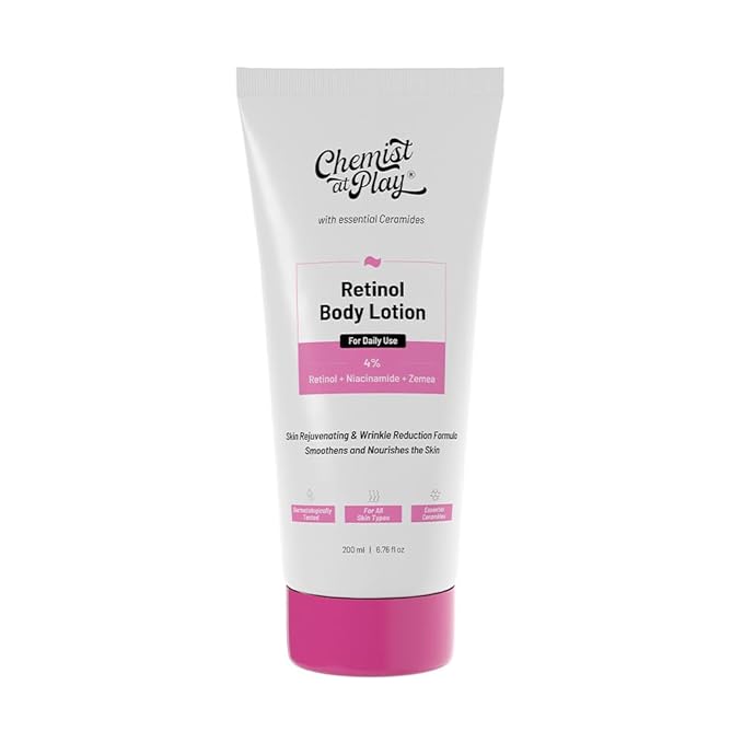 41 Chemist at Play Anti-Aging Body Lotion | Retinol | Nourshes Skin 200ml - Image 1