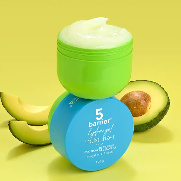 Aqualogica 5 Barrier+ Hydra Gel Moisturizer with Avocado & 5 Essential Ceramides - 200 g - Image 3