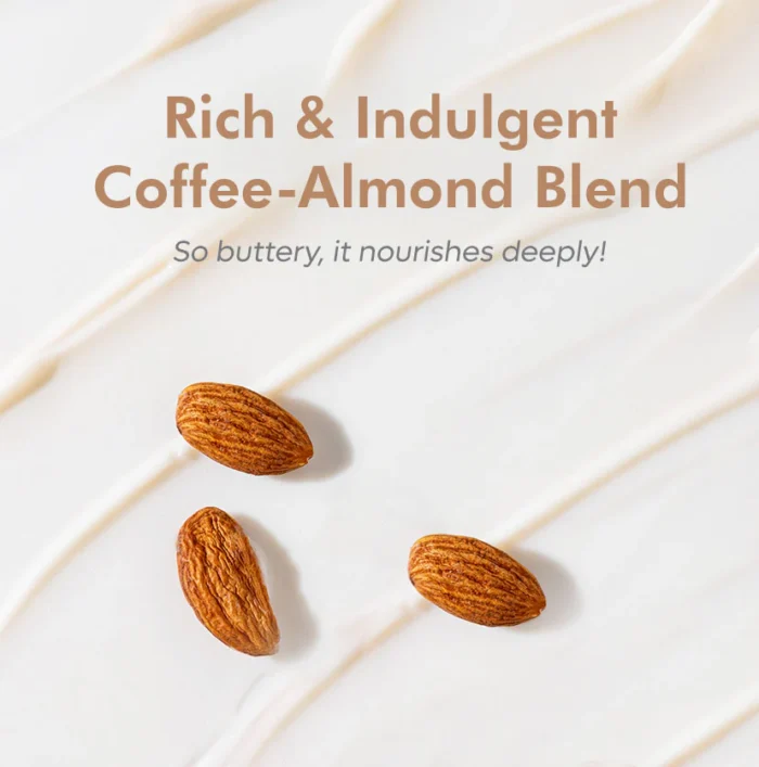 Coffee & Almond Body Butter with Shea Butter for Deep Moisturization & Smooth Skin - 100 g - Image 4