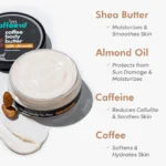Coffee & Almond Body Butter with Shea Butter for Deep Moisturization & Smooth Skin - 100 g - Image 3