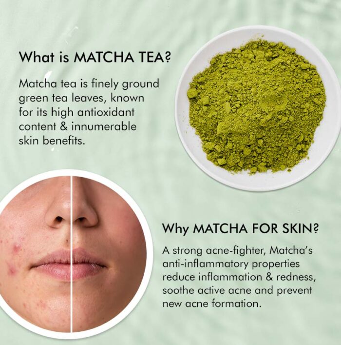 Matcha Tea Hydrocolloid Acne Patches with 0.5% Salicylic Acid | Reduces Acne in 2 Uses - 3 Sizes (24N) - Image 4