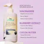 Mcaffeine Blueberry Swirl Serum In Body Lotion with Niacinamide & Cocoa Butter| 72Hrs Deep Moisturization - Image 5