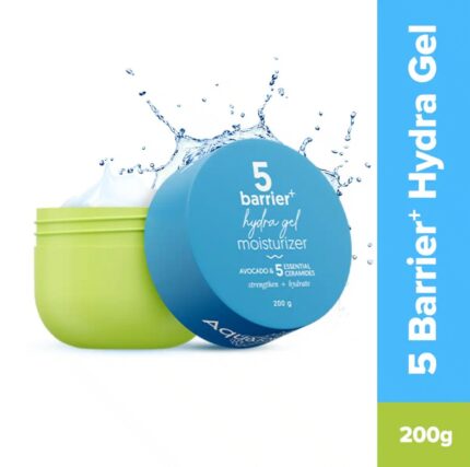 Aqualogica 5 Barrier+ Hydra Gel Moisturizer with Avocado & 5 Essential Ceramides - 200 g