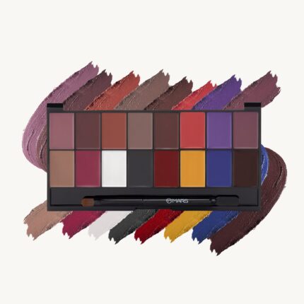 Mars Infinity Demi Matte Lip Palette ( Type - 1)