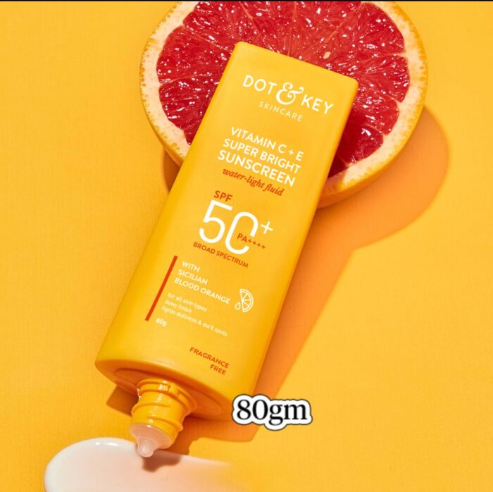 img_0514-2 Dot & Key Vitamin C + E Super Bright Sunscreen Spf 50| 80gm - Image 1