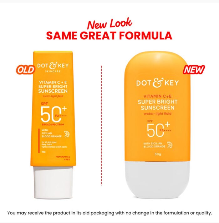Dot & Key Vitamin C + E Super Bright Sunscreen Spf 50| 80gm - Image 2