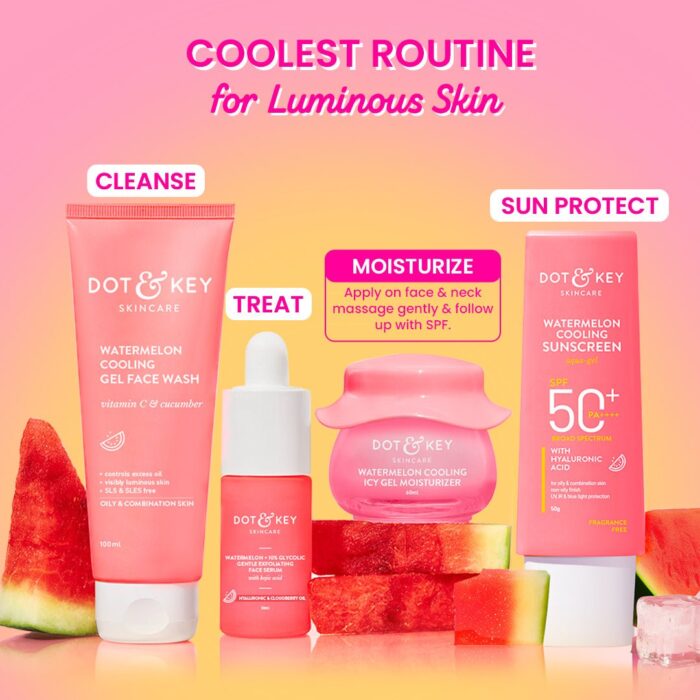 Dot & Key Watermelon Cooling Icy Gel Moisturizer 60ml - Image 4
