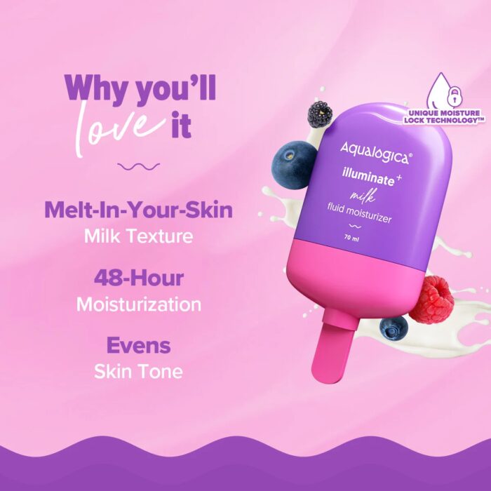 Illuminate+ Milk Fluid Moisturizer - 70ml - Image 4