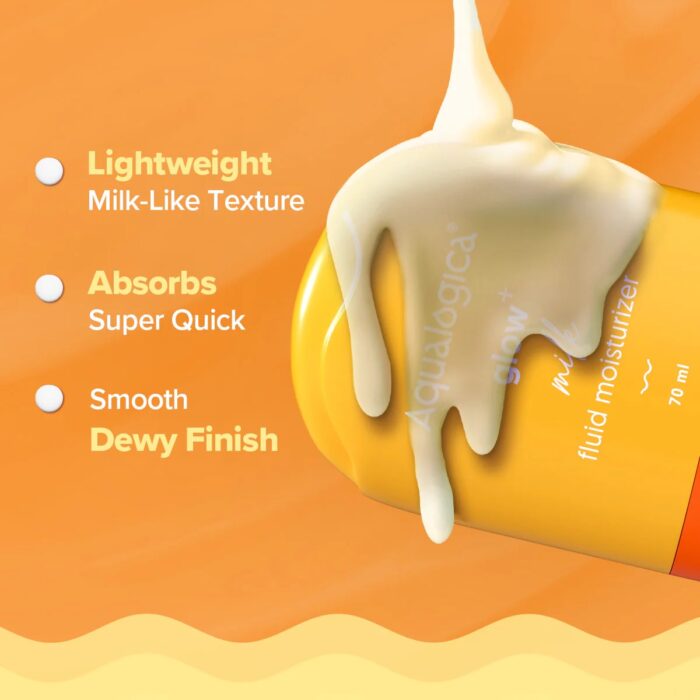 Glow+ Milk Fluid Moisturizer 70ml - Image 2