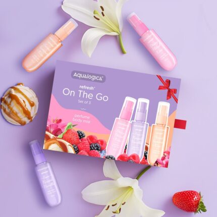 Aqualogica Refresh+ Perfume Body Mist Trio Gift set