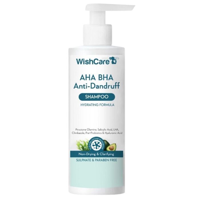 Wishcare AHA BHA Anti-Dandruff Shampoo-250ml - Image 1