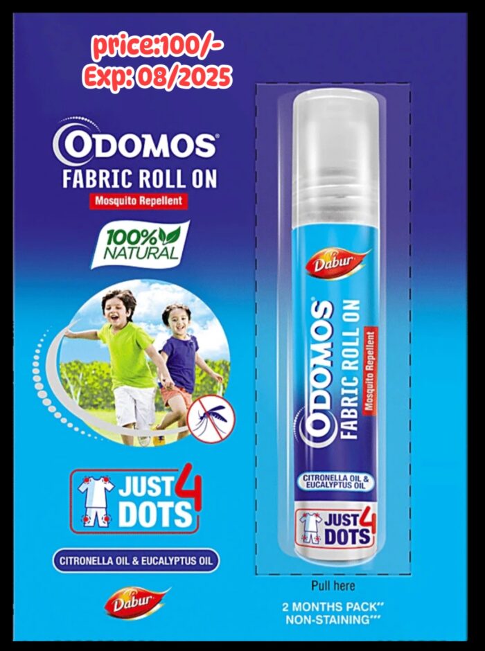 img_1409 Odomos 100% Naturals Fabric Roll On 8ml 🚫🚫 Expiry: 08/2025🚫🚫 - Image 1