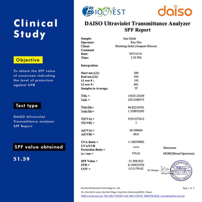 Conscious Chemist Sun Drink Unwind Edition Ceramide Sunscreen |SPF 50PA++++| 50gms - Image 8