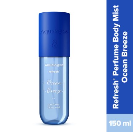 Aqualogica Refresh+ Ocean Breeze Perfume Body Mist for Women | | 150 Ml