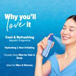 Aqualogica Refresh+ Ocean Breeze Perfume Body Mist for Women | | 150 Ml - Image 3
