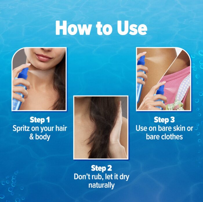 Aqualogica Refresh+ Ocean Breeze Perfume Body Mist for Women | | 150 Ml - Image 2