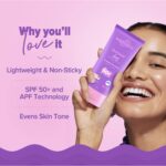 Aqualogica Illuminate+ Dewy Sunscreen Gel SPF 50+ PA++++ with Wild Berries & Alpha Arbutin | | 80 g - Image 2