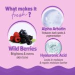 Aqualogica Illuminate+ Dewy Sunscreen Gel SPF 50+ PA++++ with Wild Berries & Alpha Arbutin | | 80 g - Image 4