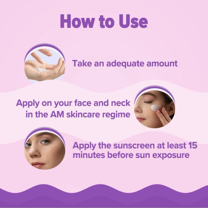 Aqualogica Illuminate+ Dewy Sunscreen Gel SPF 50+ PA++++ with Wild Berries & Alpha Arbutin | | 80 g - Image 7