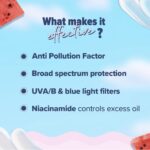 Aqualogica Radiance+ Dewy Sunscreen Gel | SPF 50+ PA+++ | | 80 g - Image 3