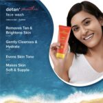 Aqualogica Detan+ Smoothie Face Wash with Glycolic Acid & Cherry Tomato -100ml - Image 2