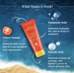 Aqualogica Detan+ Smoothie Face Wash with Glycolic Acid & Cherry Tomato -100ml