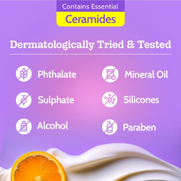 Chemist at Play Brightening Body Lotion with Ceramides | Vitamin C | For Bright, Moisturized & Glowing Skin | 200 ml - Image 5