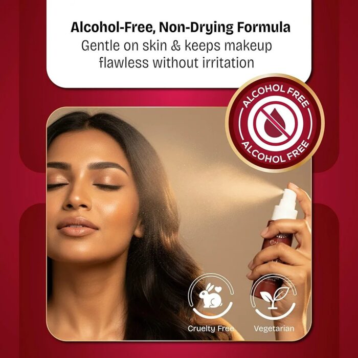 MARS Long Lasting Makeup Fixer spray with Hyaluronic acid 60ml - Image 2