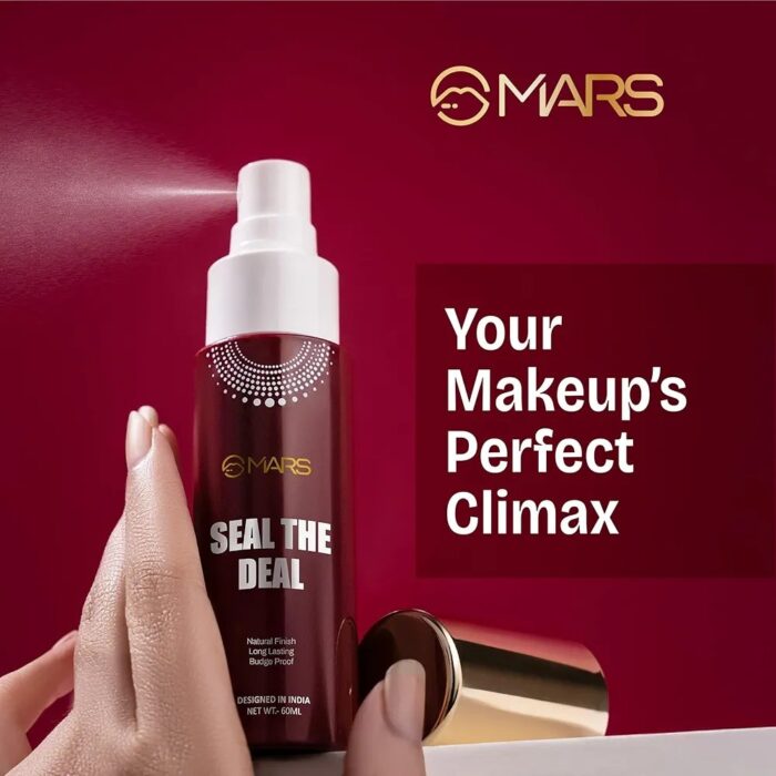 MARS Long Lasting Makeup Fixer spray with Hyaluronic acid 60ml - Image 5