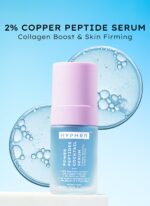 Hyphen 10% Power Peptide & 2% Copper Peptide Serum| Advanced Anti-Aging Formula | Reduces Fine Lines & Wrinkles | Glowing Skin | Face Serum For Men & Women | All Skin Types - 30ml - Image 2