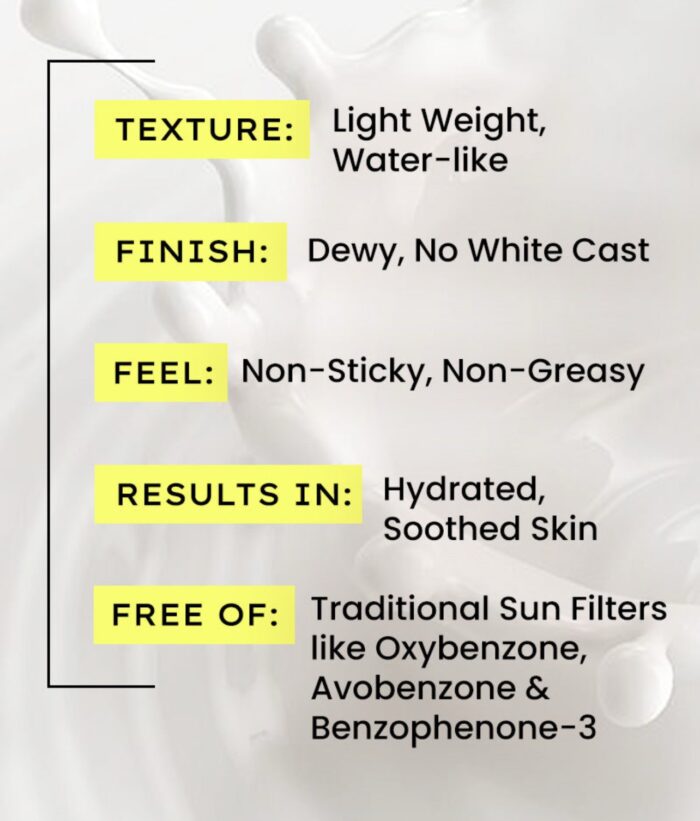Hyphen All Skin 1% Hyaluronic Ultra Light Water Sunscreen Spf 50 Pa ++++||No White Cast||50Ml - Image 6
