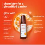 Plum 10% Vitamin C Glow + Barrier Boosting Serum with 3% Niacinamide, Calendula , 1% Hyaluronic acid & 1% Ceramide complex - Image 3