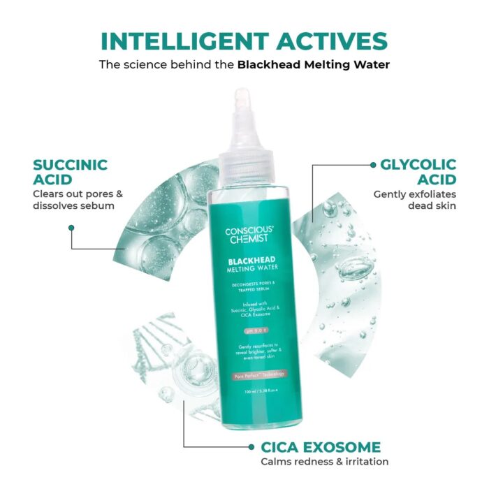 Conscious Chemist® Blackhead Melting Water | 100ml | - Image 4