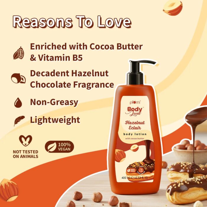 Plum BodyLovin' Hazelnut Eclair Body Lotion | | 400ml - Image 4