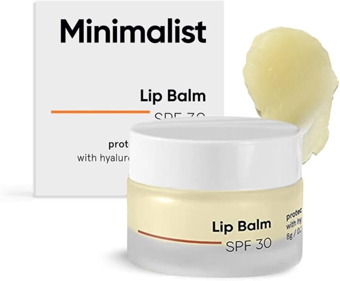 Minimalist Spf 30 Lip Balm With Ceramides & Hyaluronic Acid | Lip Protection & Nourishment | For Women & Men | 8 Gm, Off White - Image 4