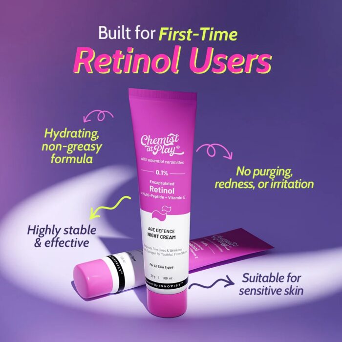 Chemist At Play 0.1% Retinol Night Cream | | 30 g - Image 7