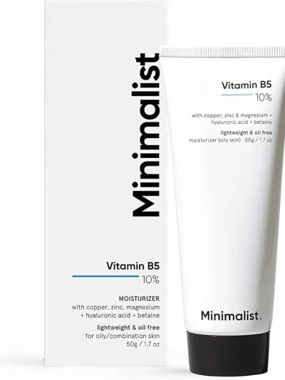 Minimalist 10% Vitamin B5 Gel Face Moisturizer 50g