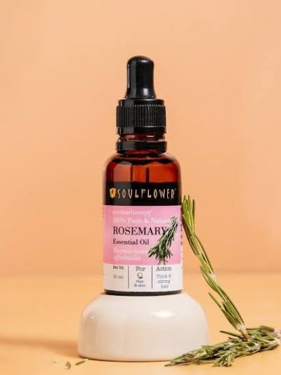 Soulflower Rosemary Essential Oil | 15ml‼️Exp:01/2027‼️