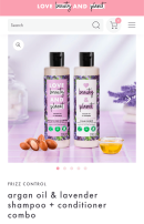 Love beauty & Planet shampoo + conditioner combo(200ml+200ml)