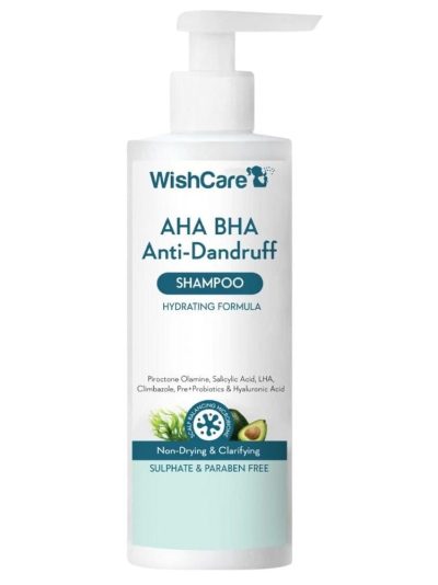 Wishcare AHA BHA Anti-Dandruff Shampoo-250ml