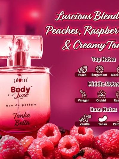 Plum BodyLovin' Eau De Perfume Tonka Bella| Long Lasting & Premium Gourmand Fragrance | Luxury Perfume For Women | (50 ml)